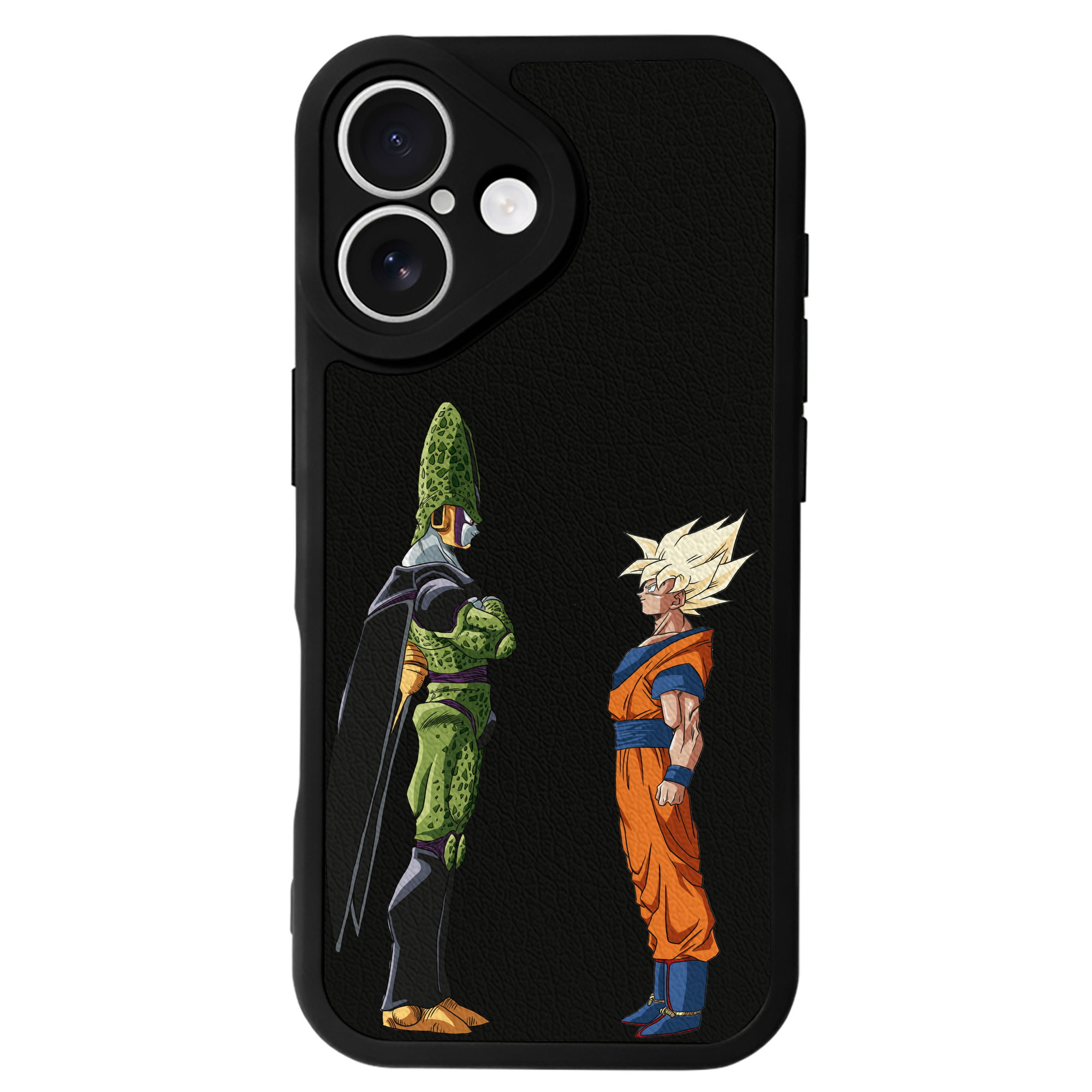 （画像用） ドラゴンボール DRAGON BALL 【iPhone 16シリーズ対応】シリコンスマホケース（レザー調） 材質：シリコン